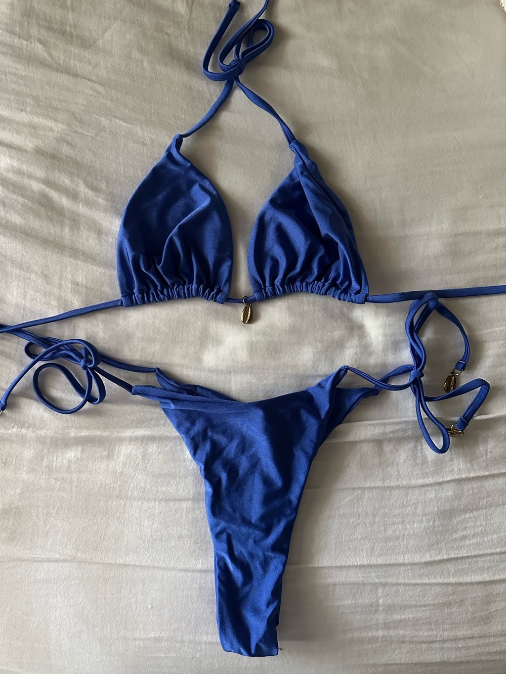 SHEIN bikini with shell detailing